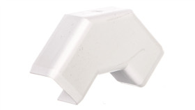 Pokrywa Kątowa Lh 15X10mm Biała 8683