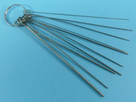 ZESTAW IGIEŁ STAL.DO WYLUT. 8-SZT