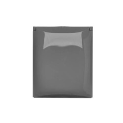 Simon Aquaclick Gniazdo natynkowe, 4-krotne z uziem, klapka w kolorze, z przesłonami, IP44, szybkozłącza ciemnoszary ACGZ4CZ/18