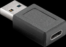 45400 SuperSpeed Adapter, USB-C > USB-A black