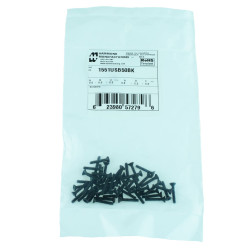 1551 USB Series Hammond Black Replacement Screws 2 x 1/2" 50pk 1551USB50BK