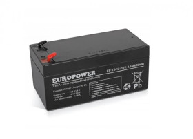 Akumulator VRLA AGM 12V 3,6Ah (żywotność 6-9lat) EP3,6-12