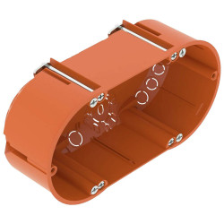 OBO Bettermann 2003822 Double Cavity Wall Box &#xD8;68x47mm 10 pcs