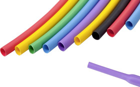 Hongshang H-2(3X) Box 1.50 - 0.50 Rurka termokurczliwa bez kleju czarny 1.50 mm 0.50 mm Współczynnik skurczu:3:1 10 m