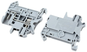 Kostka zaciskowa na szynie DIN Phoenix Contact poziomy: Pojedynczy 26 → 12AWGŚruba UT 2.5/1P-PE 24A 500 V