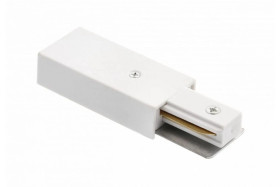 Szynoprzewód 1-fazowy końcówka zasilająca AC220-240V biały XLT-1FAC68-00