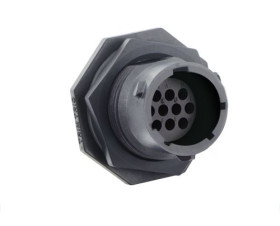 Złącze wielostykowe przemysłowe 10-pinowe Montaż na kablu Gniazdo Souriau Sunbank by Eaton