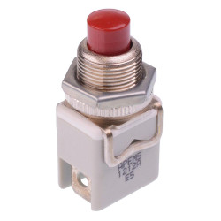 1212A6 APEM On-(Off) Red Momentay Push Button Switch SPST-NC 8A