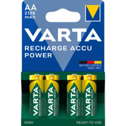 OUTLET akumulatorki Varta Ready2use R6 AA Ni-MH 2100 mAh - 4 sztuki