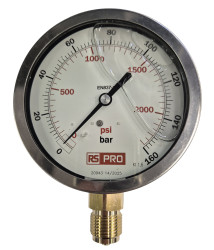 Manometr 100mm BSP 1/2cal