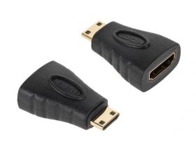 PRZEJŚCIE HDMI GNIAZDO-WTYK MINI HDMI (ZLHDMI GN/WT-HMIN)
