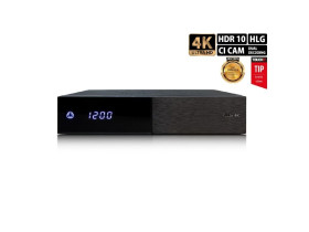 Odbiornik satelitarny AB PULSe 4K (1x tuner DVB-S2X)