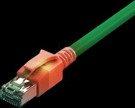CS1OGADAD0020 Cat.6a LED patch cable, DualBoot, S/FTP, green, 2 m