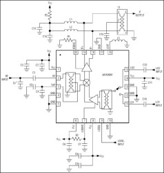 SiGe High-Linearity, 400MHz to 1000MHz Downconversion Mixer with LO Buffer/Switch