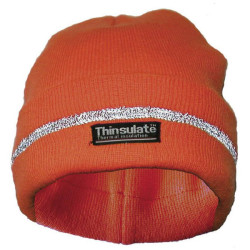Leipold Doehle 40312-OG Hat Fluorescent Orange with 3M-Thinsulate Lining