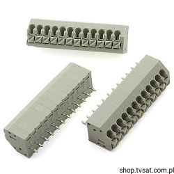 AK4291/12KD-3.5 Snap Connector to Wire 12 Pin THT PTR