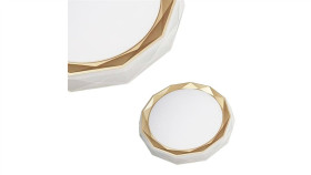 Plafon Oscar Gold 45W Led O530 Mm Ml6177 Milagro