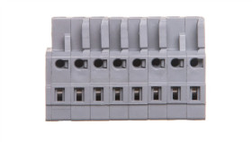 Gniazdo Mcs-Midi Classic 8-Biegunowe Szare Raster 5Mm 231-108/026-000