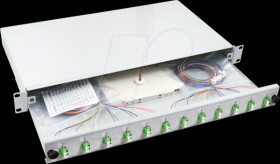BA71901.24OM5 Splice box, LC, OM5, 24 pigtail / 12 coupling