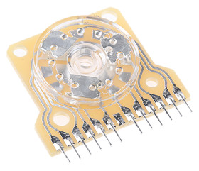 Przełącznik obrotowy, warstwowy, 3P, 500 mA, 250 V ac, 250V dc, 3-położeniowy, Lorlin