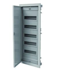 Rozdzielnica modułowa 5x12 podtynkowa RO-5 z metalowymi drzwiami IP40 (z N+PE) C.1560