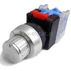 Przełącznik stabilny wypukły 3-pozycje ON-OFF-ON