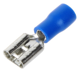 Konektor izolowany żeński niebieski 2,8x0,5mm