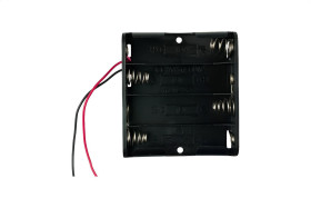 4xAA Battery Holder (Square)