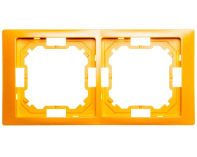 Simon Basic Neos Ramka podwójna słoneczny BMRC2/034