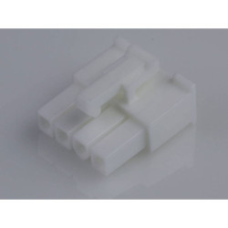 Molex 39014041 Mini-fit Jr. Receptacle: 4 Pins 4.2 Mm Spacing Ul 94v-0