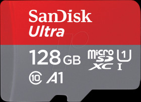 SDSQUAB-128G-GN6MA MicroSDXC memory card, 128 GB