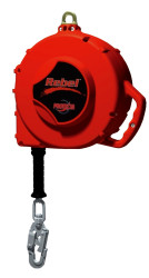 Linia życia, Tworzywo termoplastyczne, 20m, Stal nierdzewna