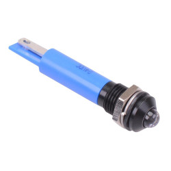Q8P1BXXSB24E Super Bright Blue Prominent 8mm 24VDC LED Panel Indicator IP67 APEM