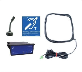 Zestaw pętli indukcyjnej do montażu pod blatem z mikrofonem standardowym, IL-K200-20-00