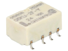 Przekaźnik: elektromagnetyczny DPDT Ucewki: 24VDC 0,3A/125VAC G6KU-2F-Y 24VDC