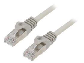 Patch cord F/UTP, Cat 6, wtyk RJ45 z obu stron, linka, CCA, 3m PP6-LSZH-3M