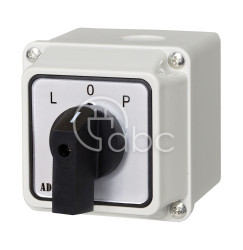 Łącznik krzywkowy lewo-prawo 3P 25 A LO1/25/L0P