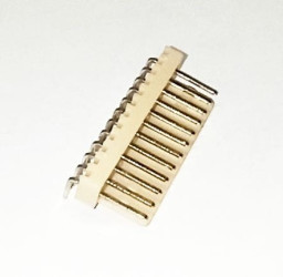 GW 12RA wtyk kątowy do druku 12pin; raster 2,54