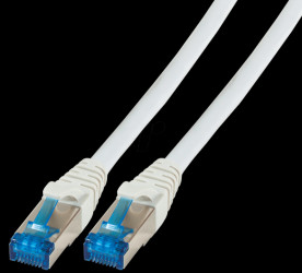 K5535GR.7,5 Cat.6a Patchkabel, grey, 7,5M, UL certified