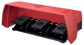 Przełącznik nożny Bernstein AG Aluminium Chwilowy 3NO/3NC IP65