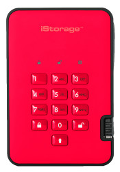 Dysk twardy zewnętrzny diskAshur2, 500 GB, USB 3.1, zewnętrzny, iStorage