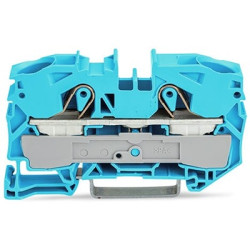 Kostka zaciskowa na szynie DIN WAGO poziomy: 1 20 → 6AWGWciskany zacisk Cage Clamp TOPJOB S