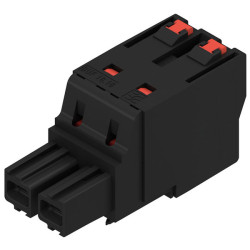 Weidm&#x171;ller 2493170000 Connector Female Shrouded 10.16mm