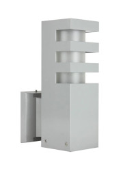 Kinkiet zewnetrzny RADO K AL, E27 max 18W, kolor srebrny 0438621