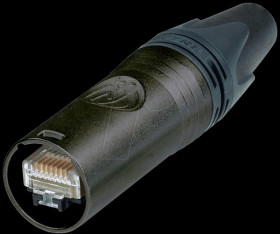 NE8MX6-B etherCON CAT6A cable connector, black