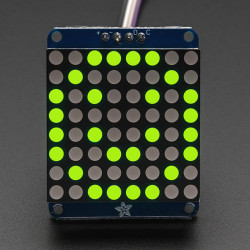 Adafruit Small 1.2" 8x8 LED Matrix w/I2C Backpack