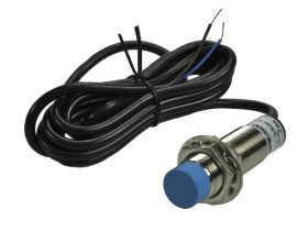 Czujnik; pojemnościowy; CM18-2008B; dwuprzewodowy; SCR; NC; 8mm; 90÷250V; AC; 300mA; cylindryczny metalowy; fi 18mm; 70mm; wysun