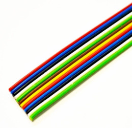 TLWY12x0,22 kolorowy przewód wstążkowy 12-żyłowy