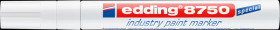 4-8750049 Industrial paint marker, 2.0 - 4.0 mm, white