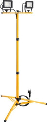 Reflektor konstrukcyjny LED ze statywem teleskopowym, 2 x 20 W 57845